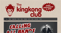 Desktop Screenshot of kingkongclub.com